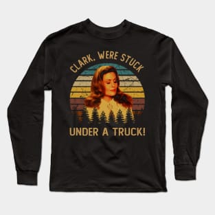 Graphic Under a Truck Long Sleeve T-Shirt